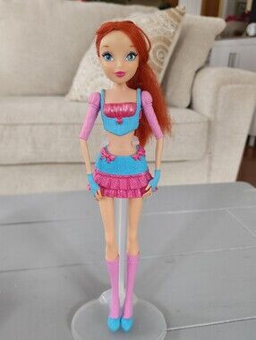 Jakks Winx Club Magic Wings Bloom Music & Light Spin Doll 2000s Cute
